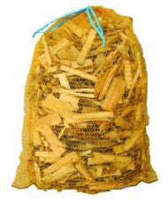 Filet d'allume-feux en bois sec